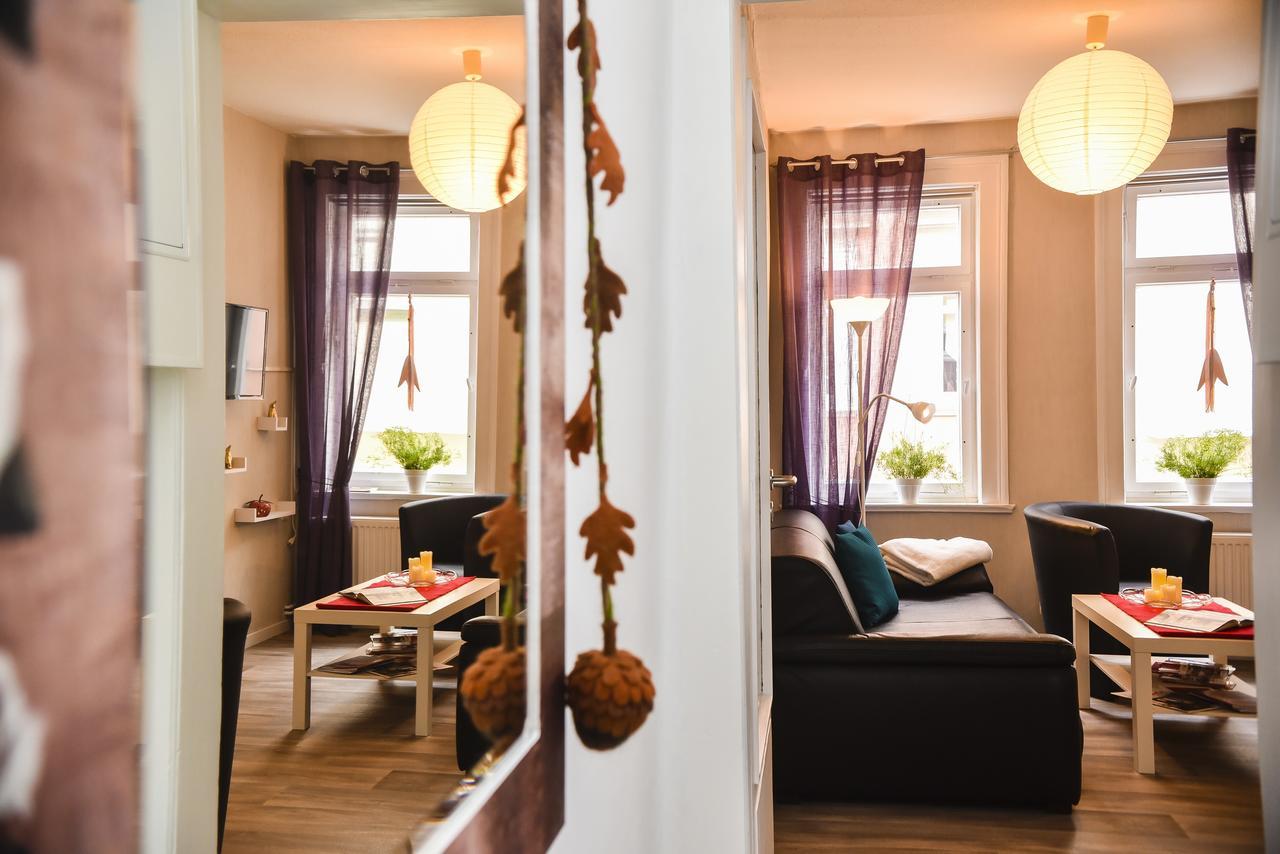 Ferienwohnung Schwarz & Weiss Eisenach Extérieur photo